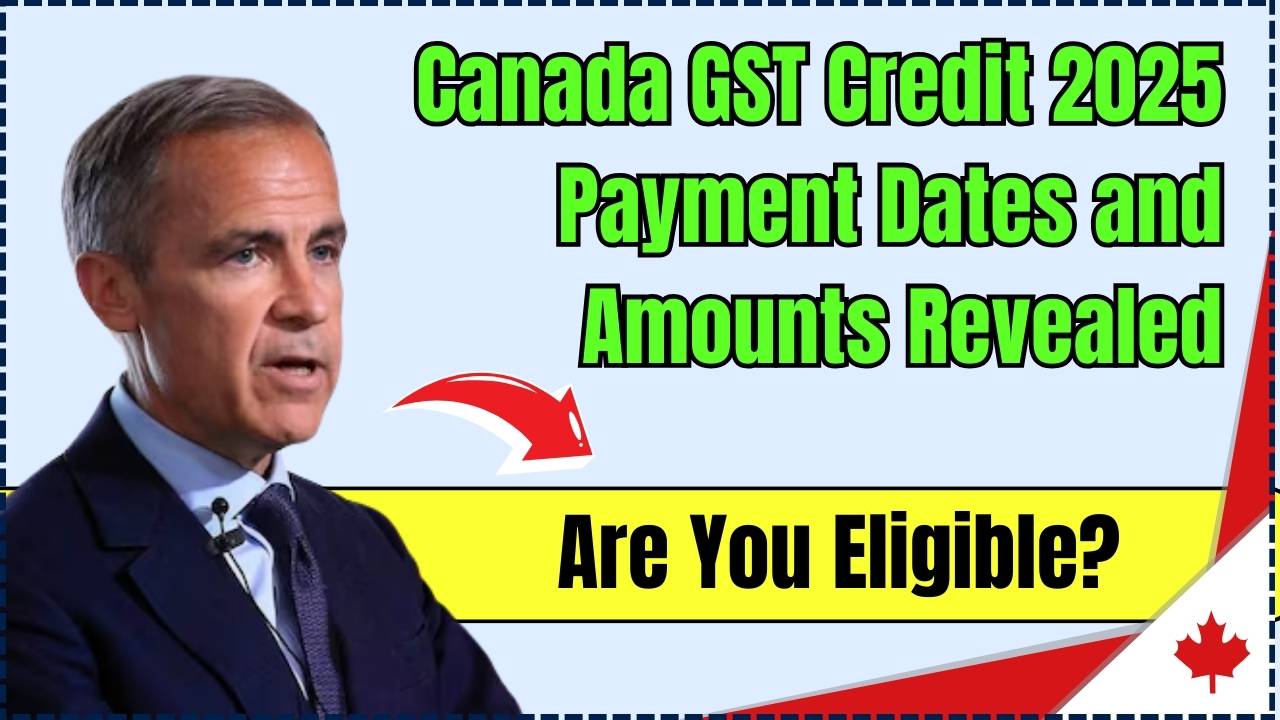 Canada GST Credit 2025