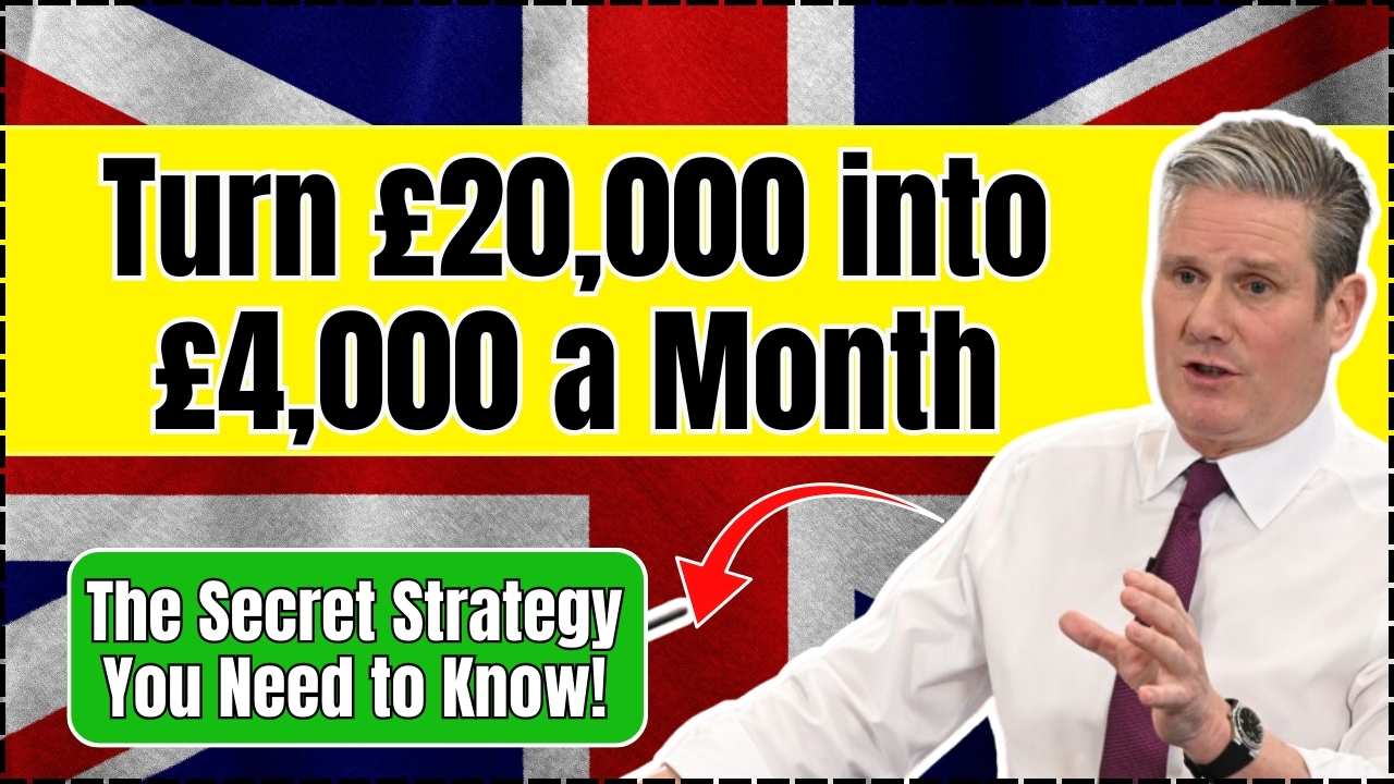 Turn £20,000 into £4,000 a Month