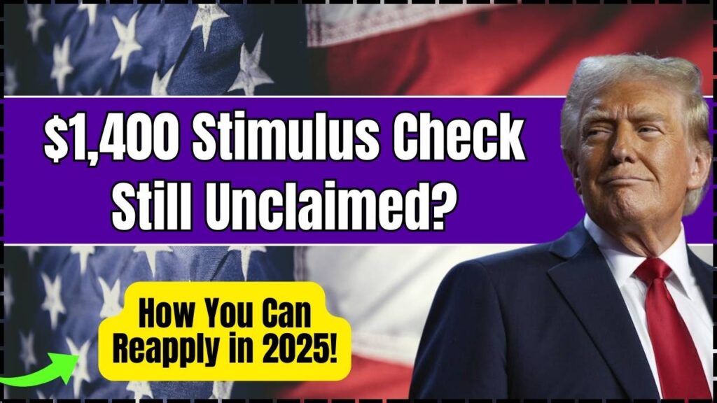 $1,400 Stimulus Check Still Unclaimed