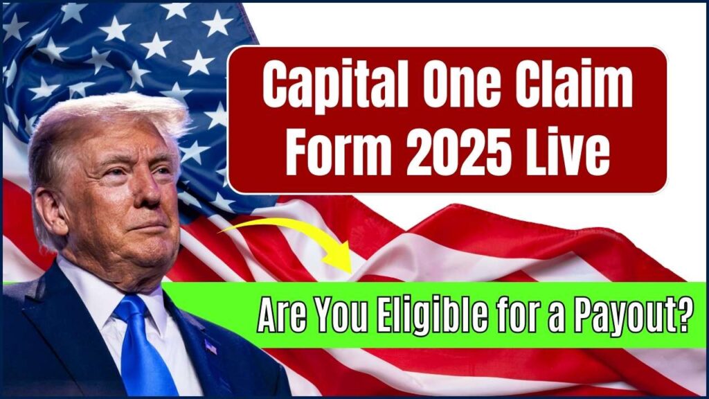Capital One Claim Form 2025