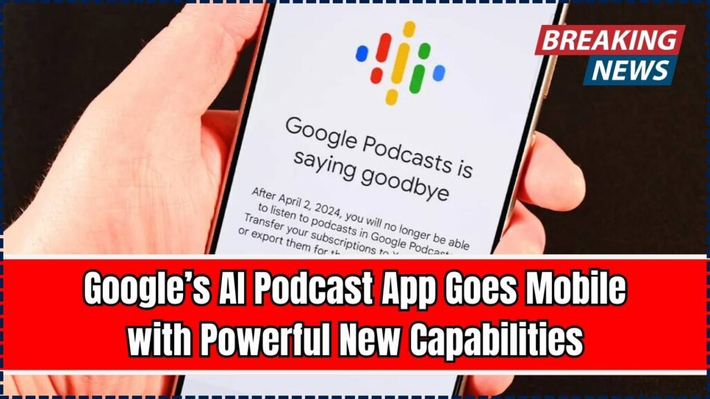 Google’s AI Podcast App Goes Mobile