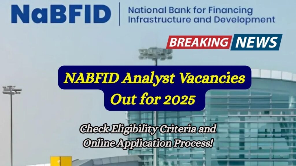 NABFID Analyst Vacancies Out for 2025 – Check Eligibility Criteria and Online Application Process!