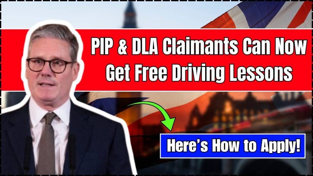 PIP and DLA Claimants Can Now Get Free Driving Lessons