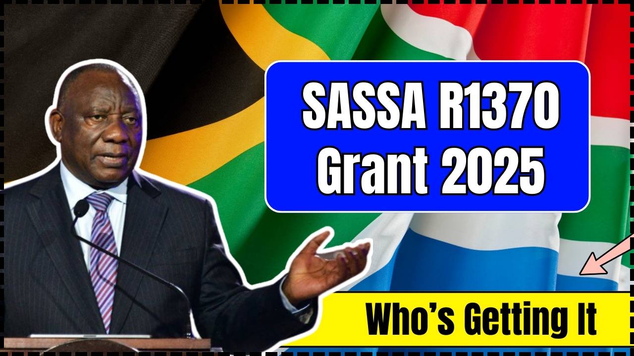 SASSA R1370 Grant 2025