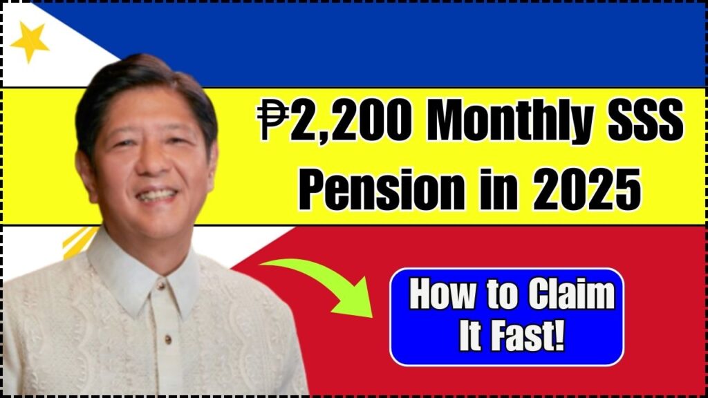 ₱2,200 Monthly SSS Pension in 2025